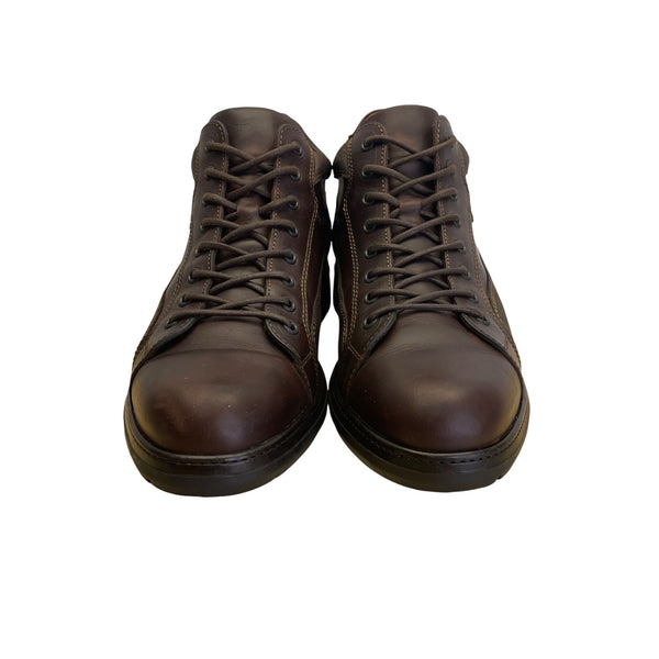 Johnston & Murphy Men’s Dark Brown Rawles Leather Boots Size 12M