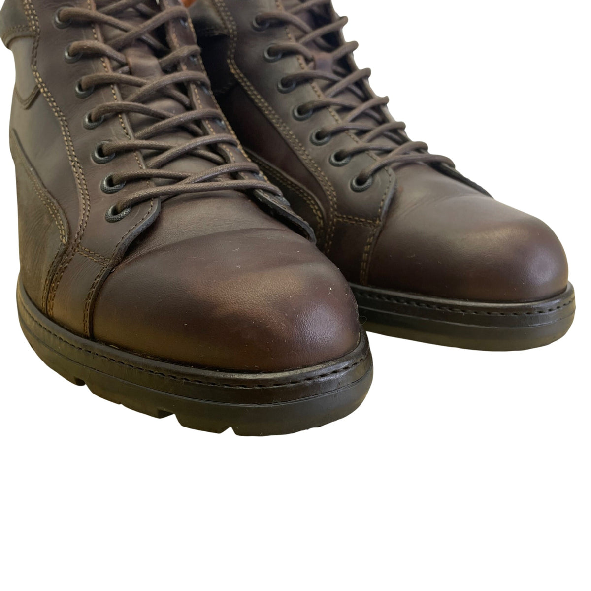 Johnston & Murphy Men’s Dark Brown Rawles Leather Boots Size 12M