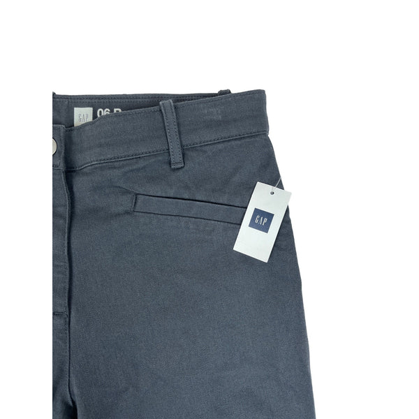 Gap Women's Dark Gray Stretch Skinny Pants Sz 6R - NWT