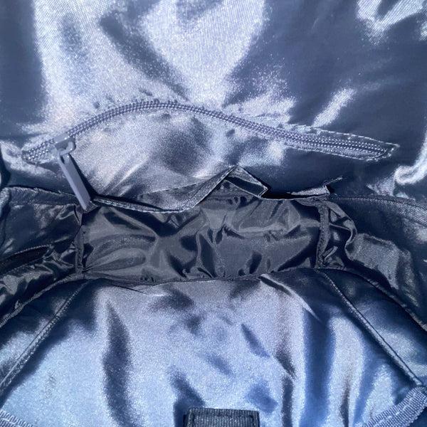 Ashley Black Women’s Black Nylon Secure Adjustable Straps Multi Pockets Backpack