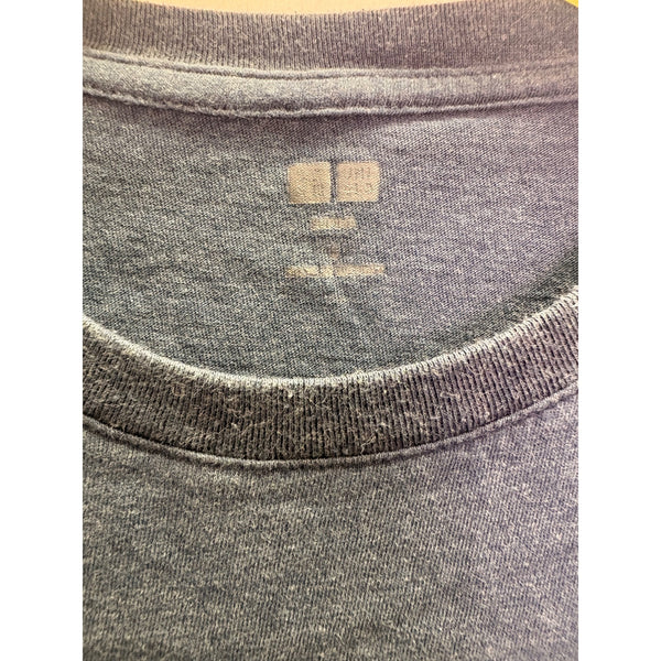 Uniqlo Men’s Dark Gray Cotton Crewneck Short Sleeve T-Shirt Size M