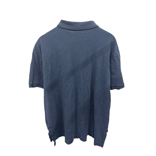 Polo Ralph Lauren Mens Blue Pima Cotton Soft Touch Short Sleeve Polo Shirt Size L