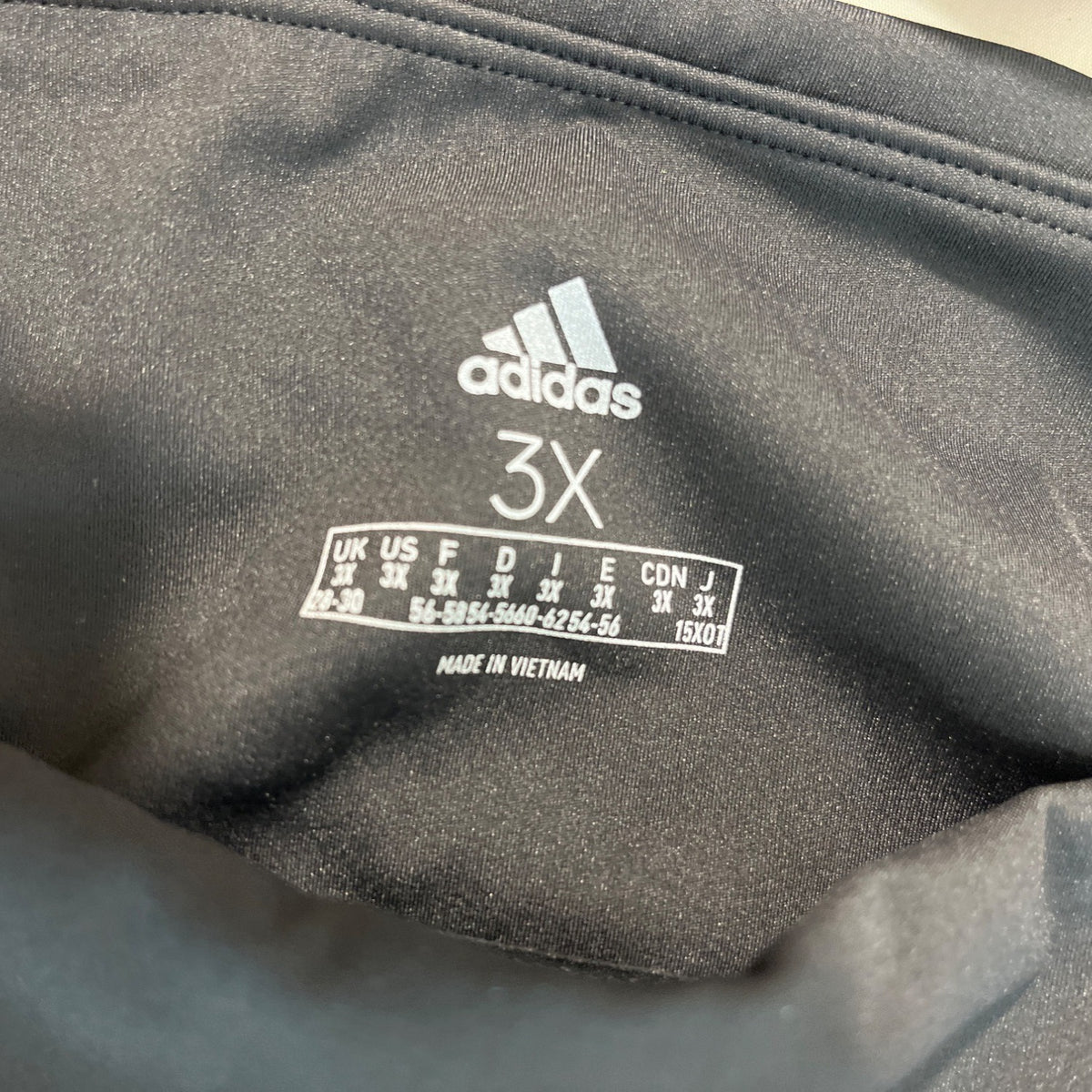 Adidas Women's Black Stretchable Leggings Sz 3X- New