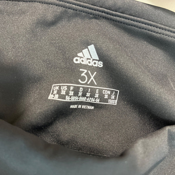 Adidas Women's Black Stretchable Leggings Sz 3X- New