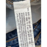 Zara Women's Blue Washed High Waist Distressed Denim Shorts Sz 0