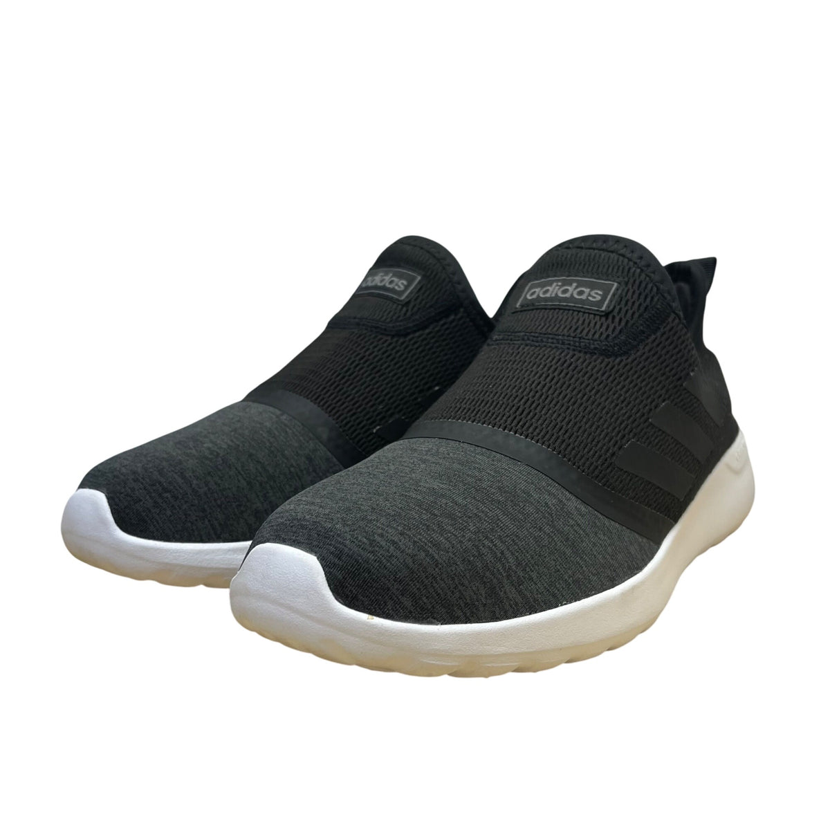 Adidas Mens Black Cloudfoam Ortholite Float Slip-On Athletic Shoes Size 7.5