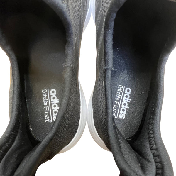 Adidas Mens Black Cloudfoam Ortholite Float Slip-On Athletic Shoes Size 7.5