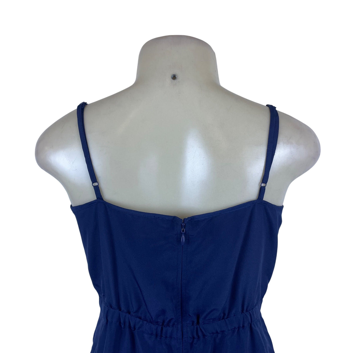 J.Crew Women’s Navy Polyester Spaghetti Strap Mini Dress Elegant Size 6