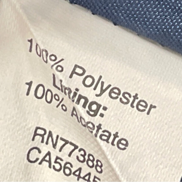 J.Crew Women’s Navy Polyester Spaghetti Strap Mini Dress Elegant Size 6