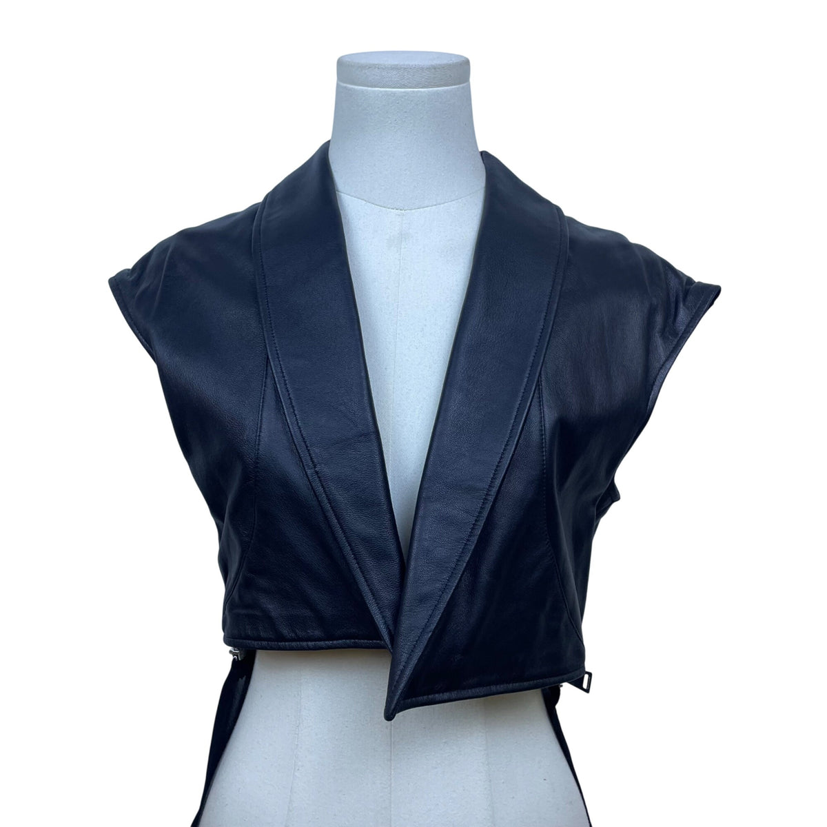 La Haine Inside Us Womens Black Polyester Sleeveless Sheer Maxi Sweater Size XS/S