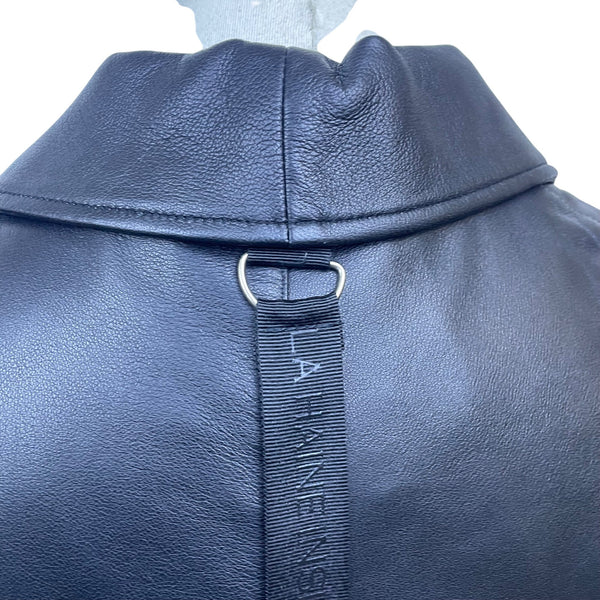 La Haine Inside Us Womens Black Polyester Sleeveless Sheer Maxi Sweater Size XS/S