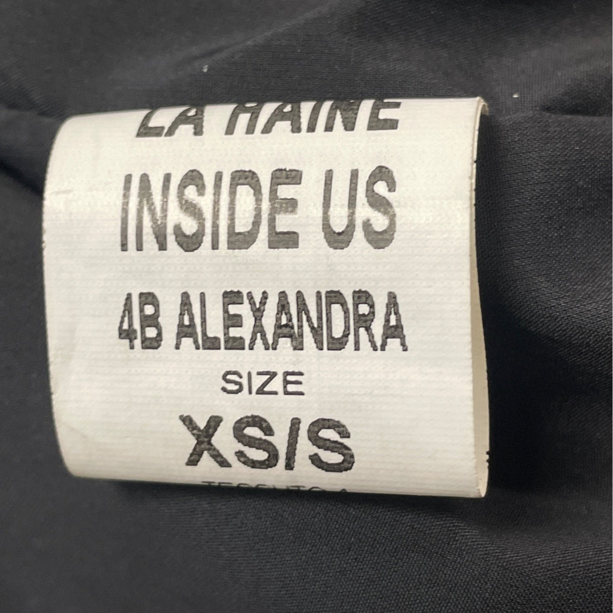 La Haine Inside Us Womens Black Polyester Sleeveless Sheer Maxi Sweater Size XS/S