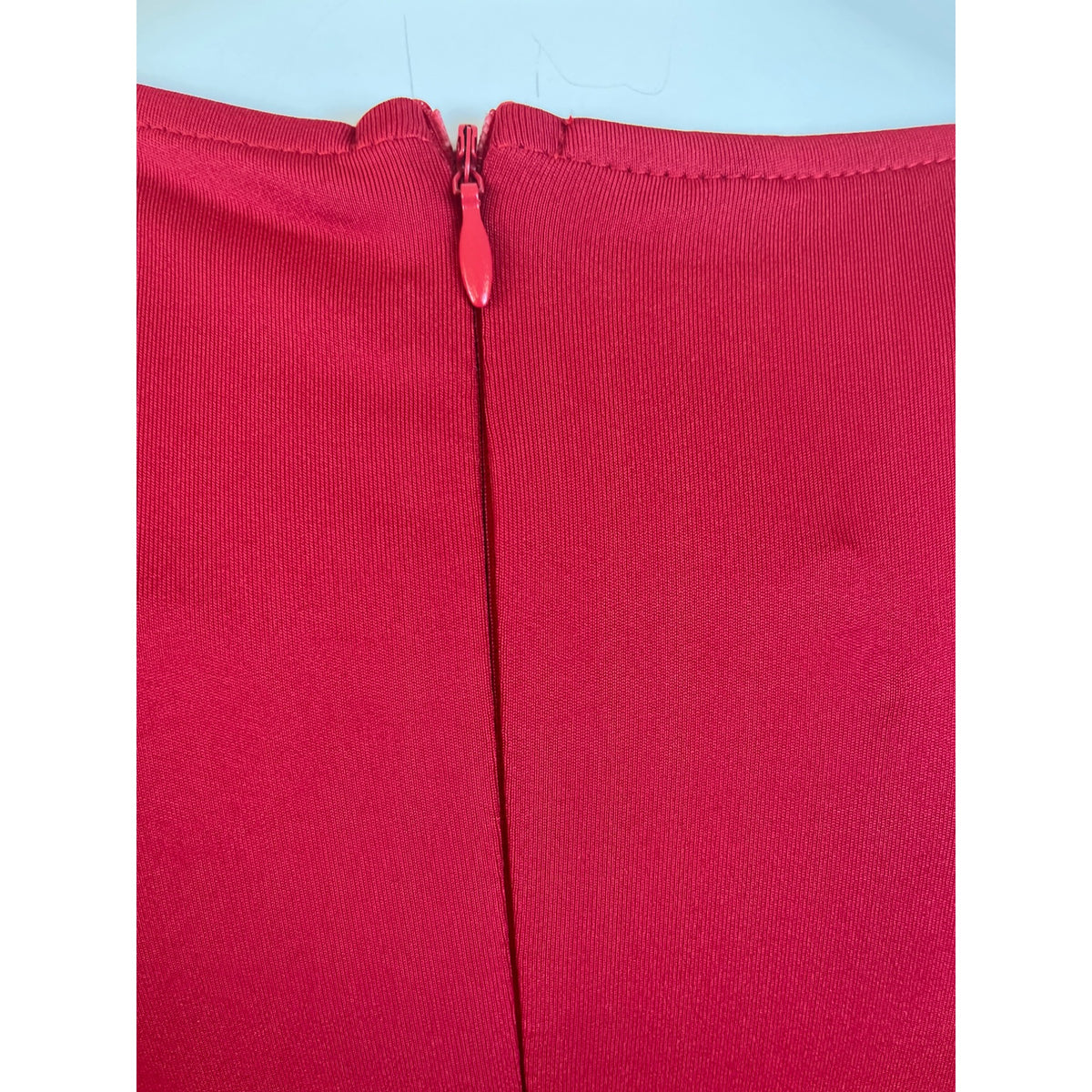 Dokotoo Women’s Red V-Neck Short Sleeve Flared Midi Dress Sz XL - New