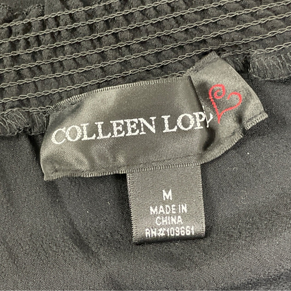 Colleen Lopez Black Women Off Shoulder Lace Trim Blouse Flowy Bell Sleeves Sz M