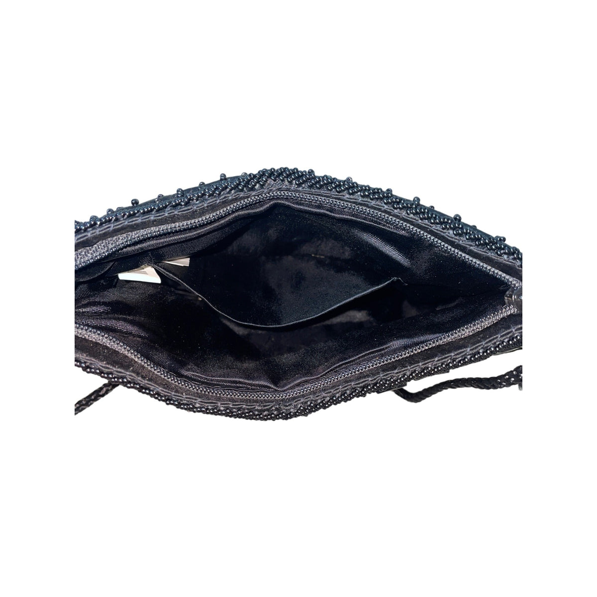 Magid Women's Black Beaded Evening Crossbody Small Bag Sz S - NWT