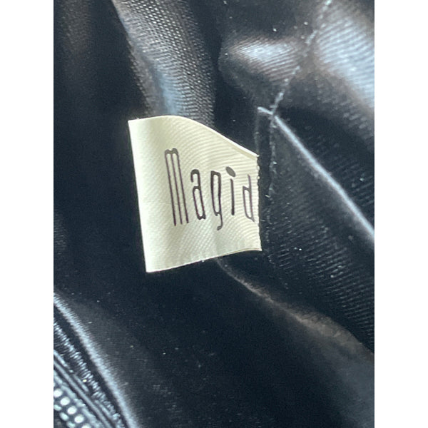 Magid Women's Black Beaded Evening Crossbody Small Bag Sz S - NWT