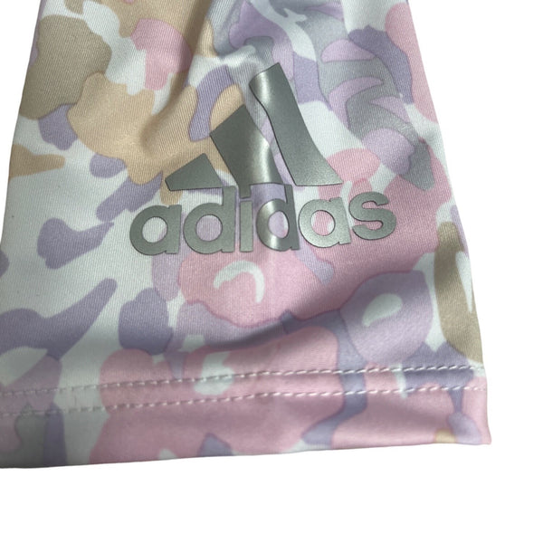 Adidas Toddler Girl's Pink Regular Fit Shirt and Leggings Set Sz 2T - NWT