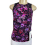 Lululemon Women's Black Purple Flower Training Sculpt Tank Shirt Sz 2 - NWT