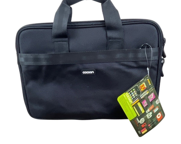 Cocoon Black Ballistic Nylon With GRID-IT Organizer Expandable Laptop Case  Sz M