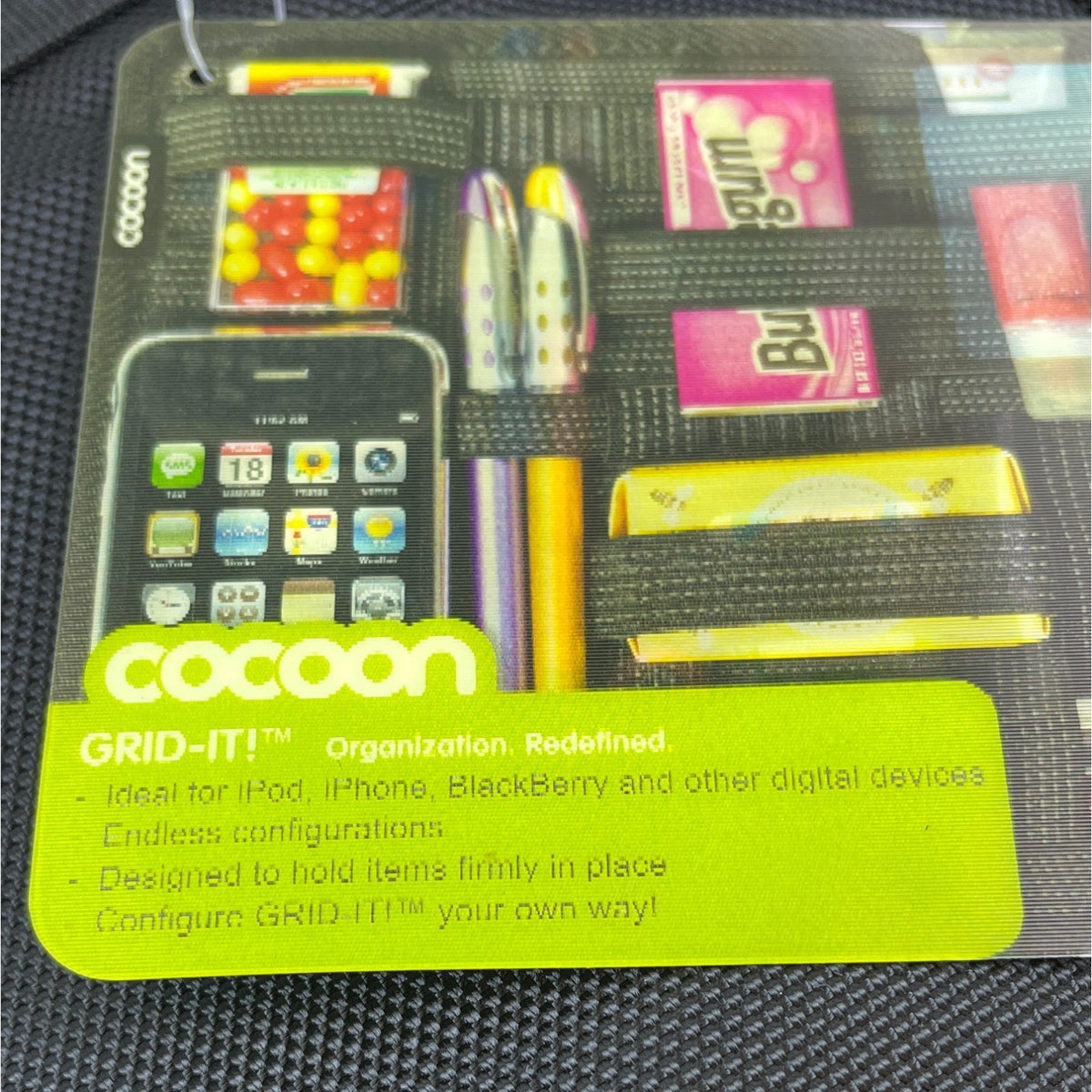 Cocoon Black Ballistic Nylon With GRID-IT Organizer Expandable Laptop Case  Sz M