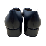 Salvatore Ferragamo Women’s Black Nero Pebble Leather Arcade Pumps Sz 6.5 - New