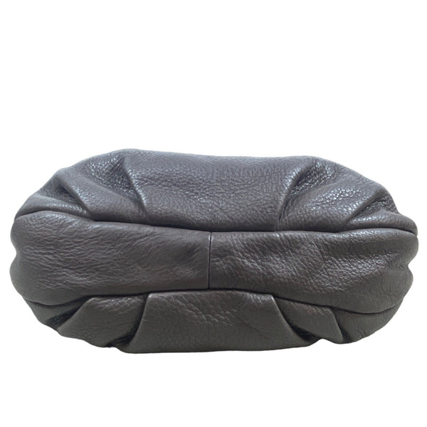 Marc Jacobs Women’s Grey Leather Classic Q Natasha Shoulder Bag Gold Details SzM