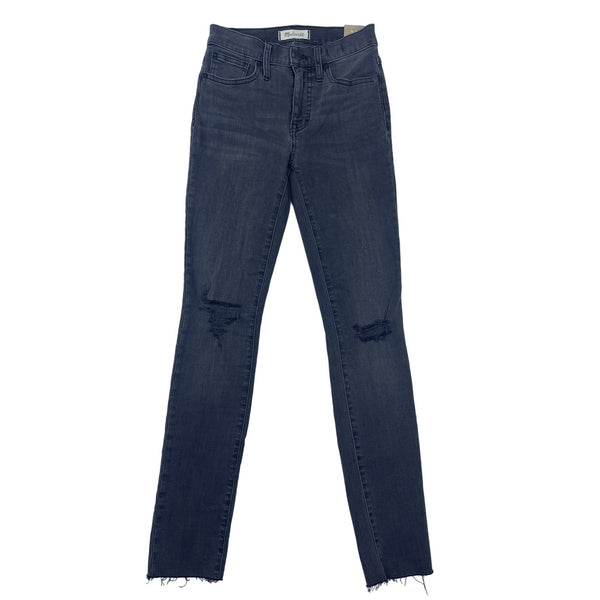 MadeWell 9" Mid Rise Women's Gray Skinny Jeans Sz 24 - NWT