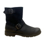 Ugg Men’s Black Leather Waterproof Mid-Calf Buckle Boots Size 11