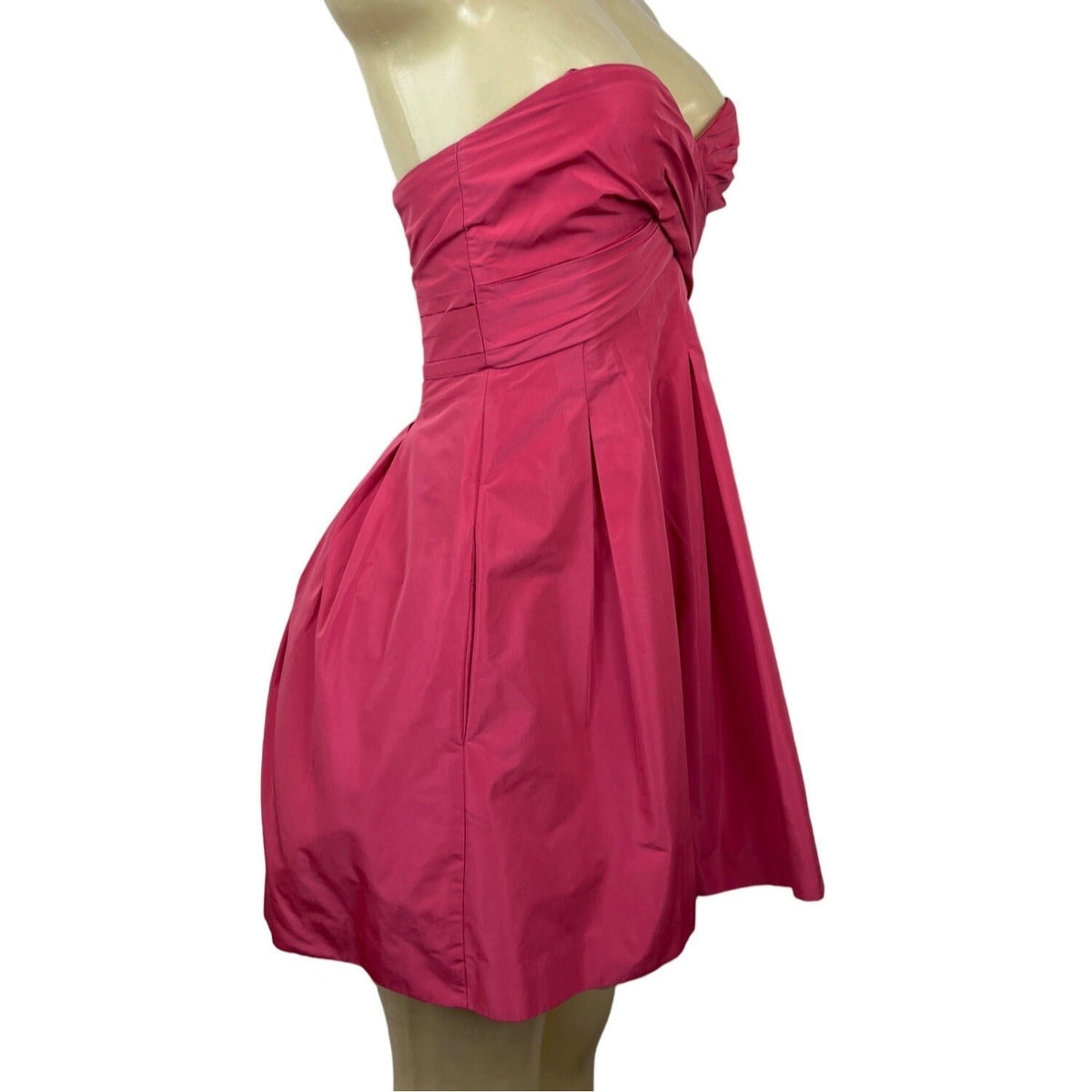 Bcbg Maxazria Women's Fuchsia Bubble Dress Sz 0 (EUR 30)