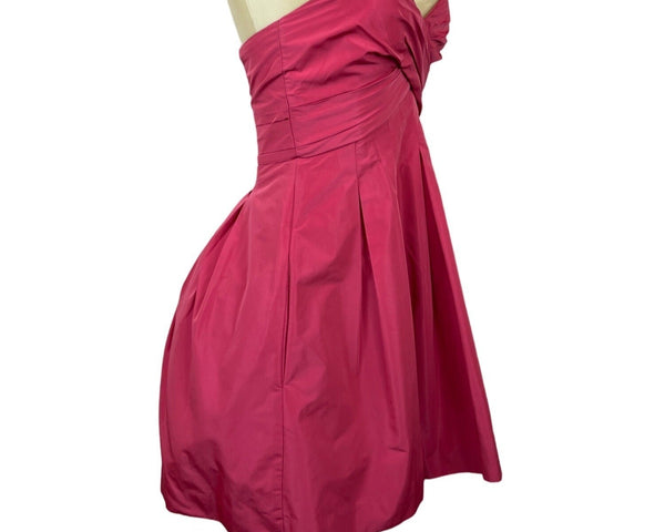 Bcbg Maxazria Women's Fuchsia Bubble Dress Sz 0 (EUR 30)