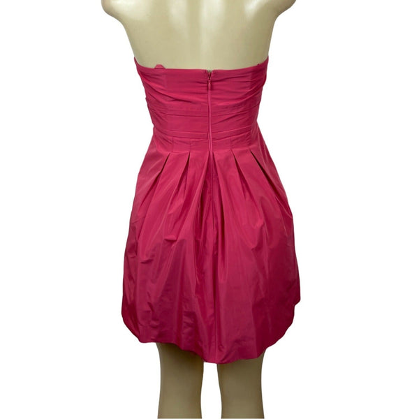 Bcbg Maxazria Women's Fuchsia Bubble Dress Sz 0 (EUR 30)