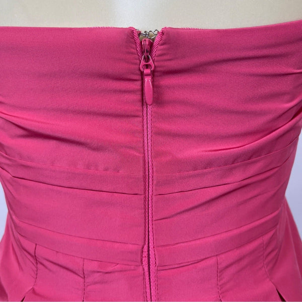 Bcbg Maxazria Women's Fuchsia Bubble Dress Sz 0 (EUR 30)