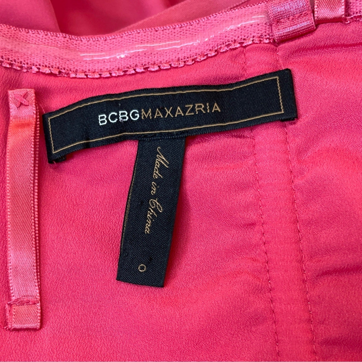 Bcbg Maxazria Women's Fuchsia Bubble Dress Sz 0 (EUR 30)