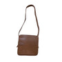Coach Women's Brown Leather Messenger Crossbody Bag Sz S