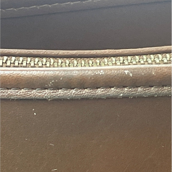 Coach Women's Brown Leather Messenger Crossbody Bag Sz S