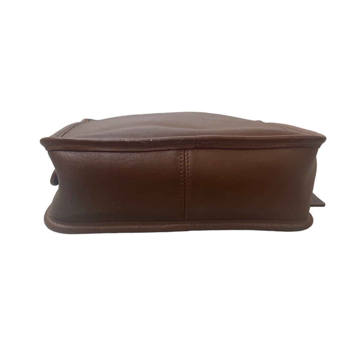 Coach Women's Brown Leather Messenger Crossbody Bag Sz S