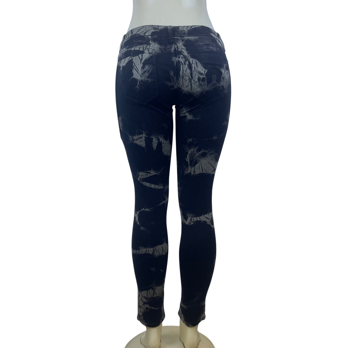 James Jeans  Black Tie-Dye Skinny Jeans Stylish Design