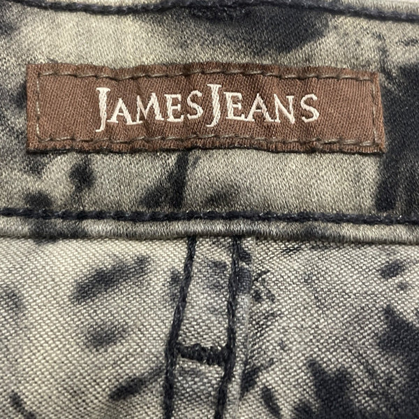 James Jeans  Black Tie-Dye Skinny Jeans Stylish Design