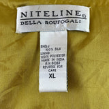 Vintage Niteline Hand-Beaded Long-Sleeve Cropped Jacket Size XL