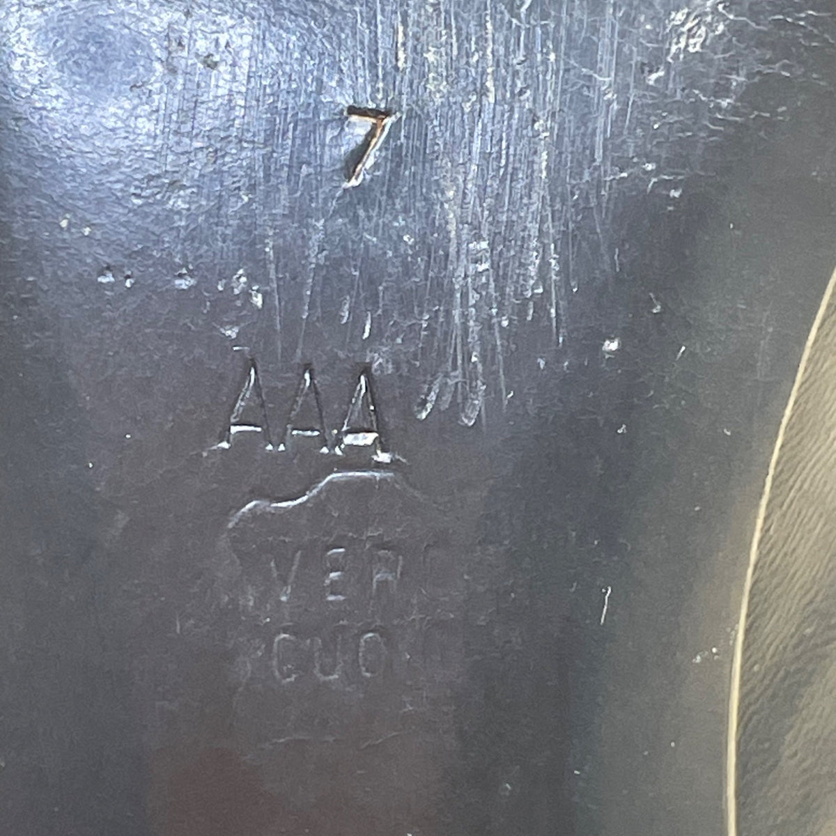 Bruno Magli Women’s Black Leather Peep Toe Heels AAA Narrow Pumps Size 7