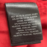 Moulinette Soeurs Sleeveless Red Textured Dress Women’s Embellished Neck Sz 10