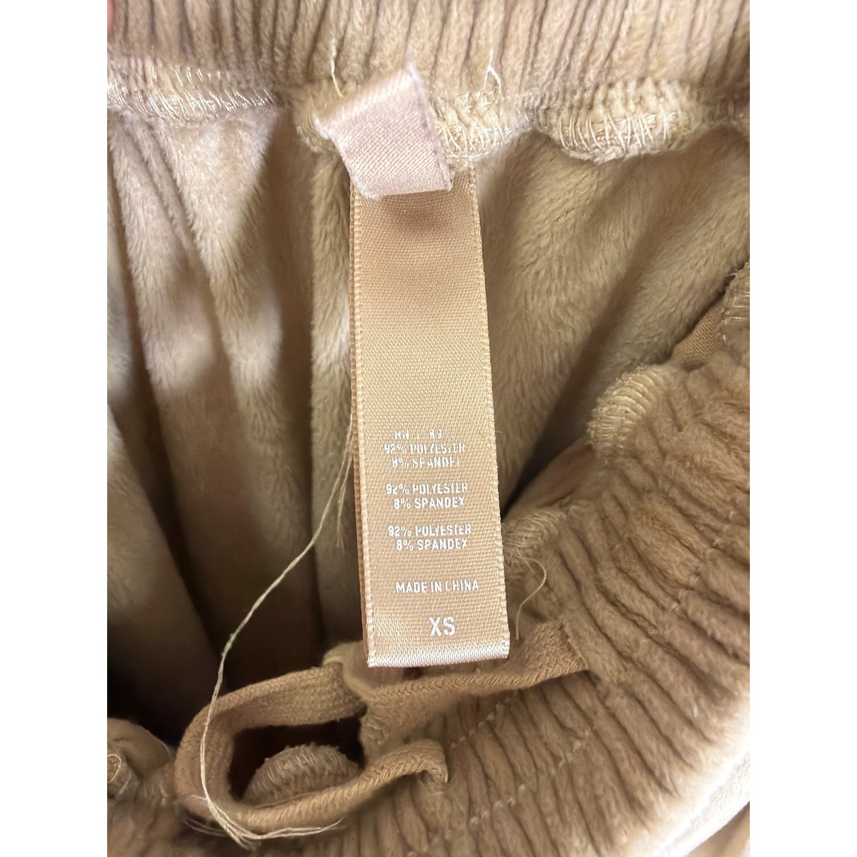 Skims Womens Beige Two-Piece Hoodie & Jogger Set Soft Touch Casual Loungewear XS-S