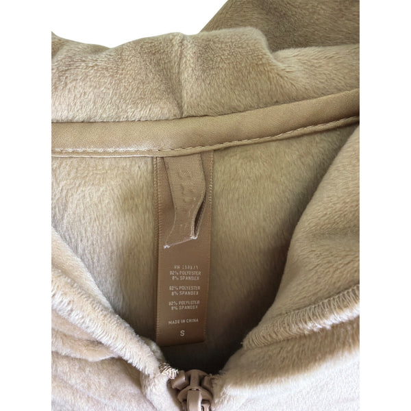 Skims Womens Beige Two-Piece Hoodie & Jogger Set Soft Touch Casual Loungewear XS-S