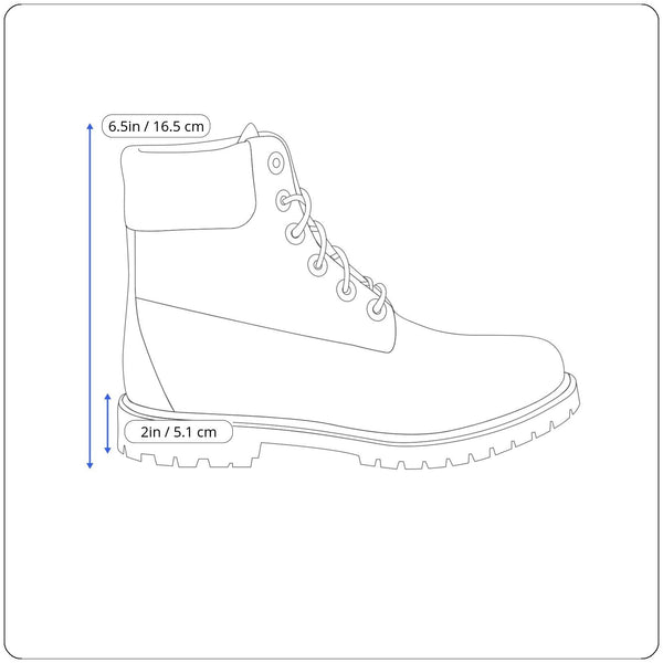Timberland Men’s Brown Nubuck Casual Workwear Waterproof Lace-Up Boots Size 10