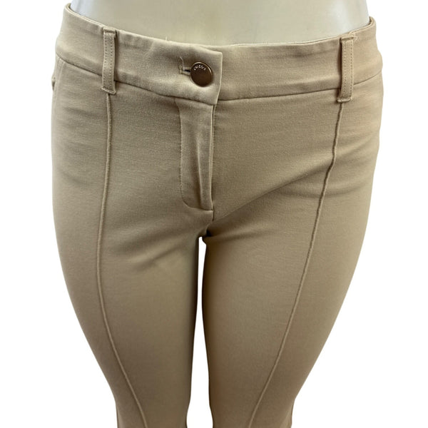 Chicos So Slimming Beige Ankle Pants Women Regular Size 0