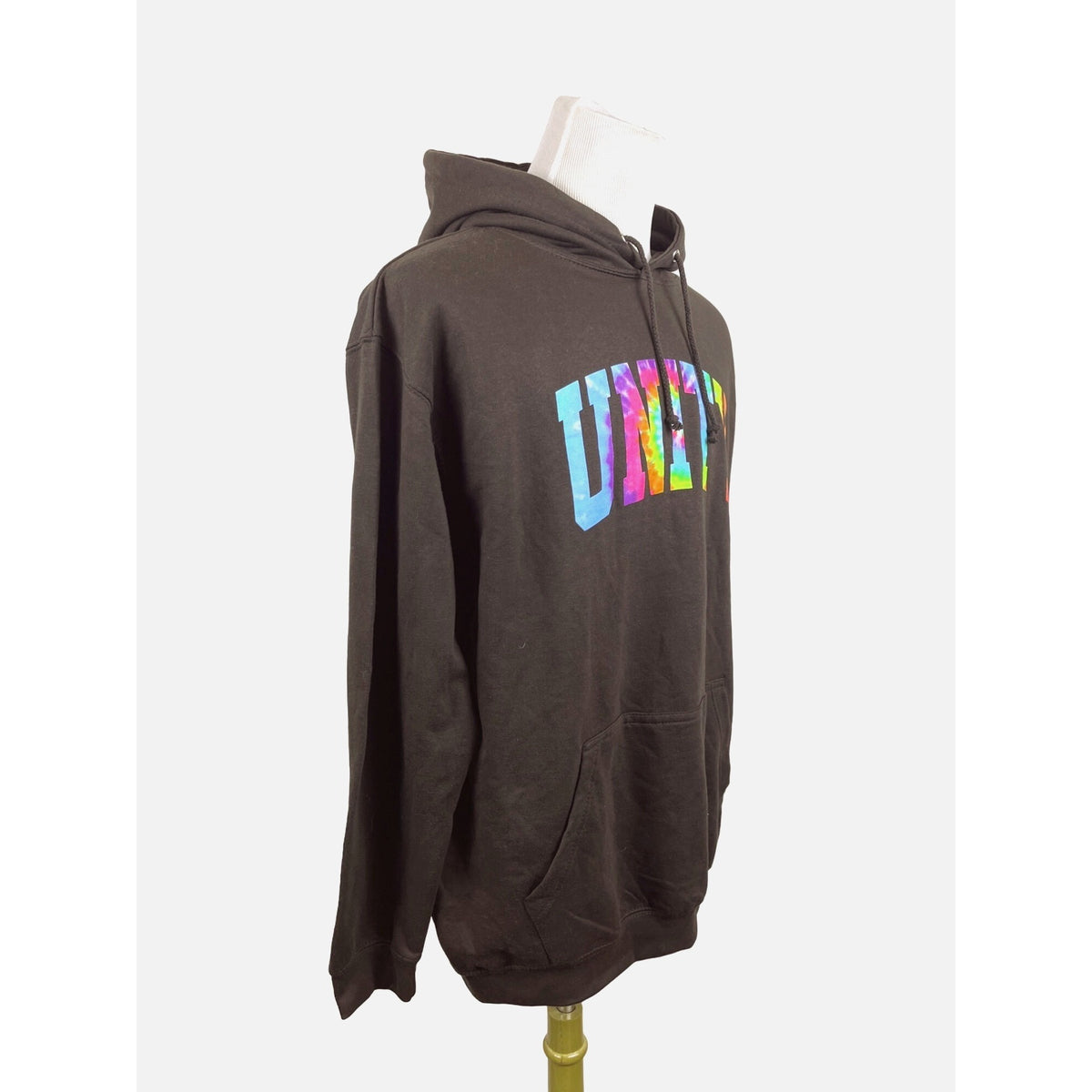 Fashion Nova Men's Brown Unity  Long Sleeve Hoodie Sz XL- NWT