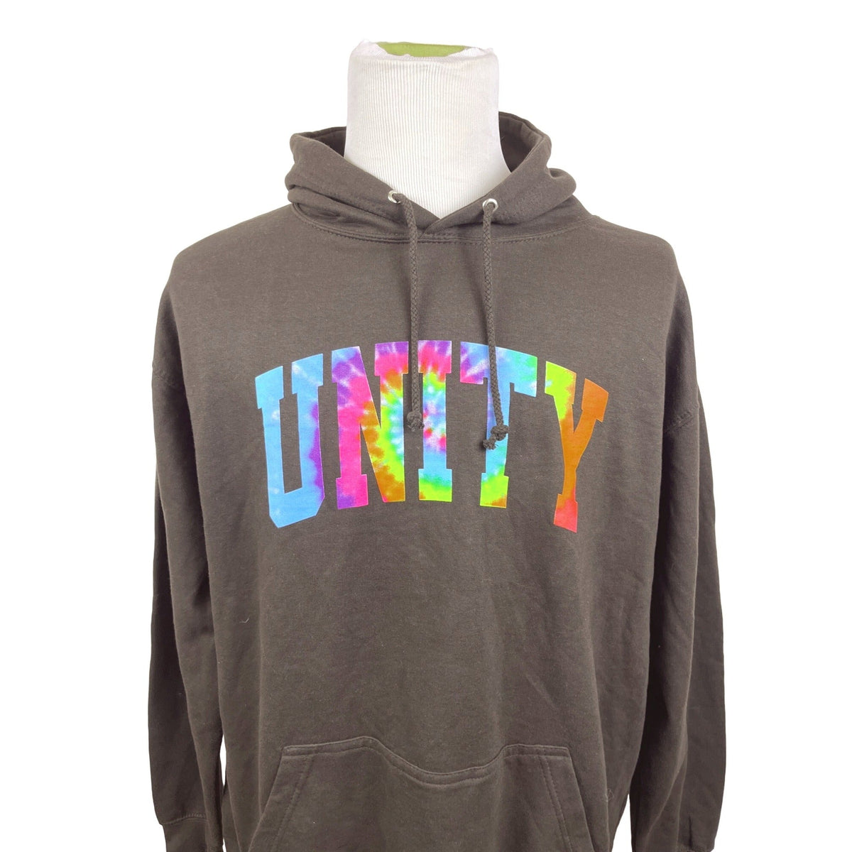 Fashion Nova Men's Brown Unity Long Sleeve Hoodie Sz XL- NWT