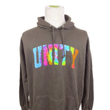 Fashion Nova Men's Brown Unity Long Sleeve Hoodie Sz XL- NWT