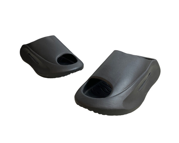 Unbranded Women's Black Rubber Slippers Sz 42-43