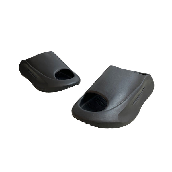 Unbranded Women's Black Rubber Slippers Sz 42-43